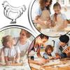 Cute Cookie Cutter Stainless Steel Baking Supplies Chick Baking Cutter Molds For Kitchen Pastry Fondant Cutting Holiday Spring