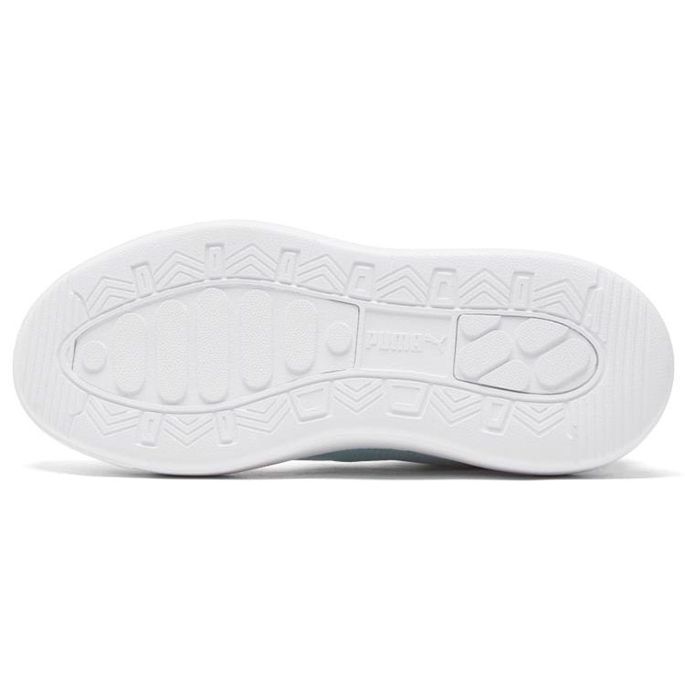 Puma Oslo Maja Lightweight Durable Non-Slip Low-Top Skate Shoes Women Sneakers White Blue 374864-03