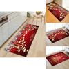 Eco-friendly Christmas Area Rug With Non-slip Effect Perfect For Any Room Decor