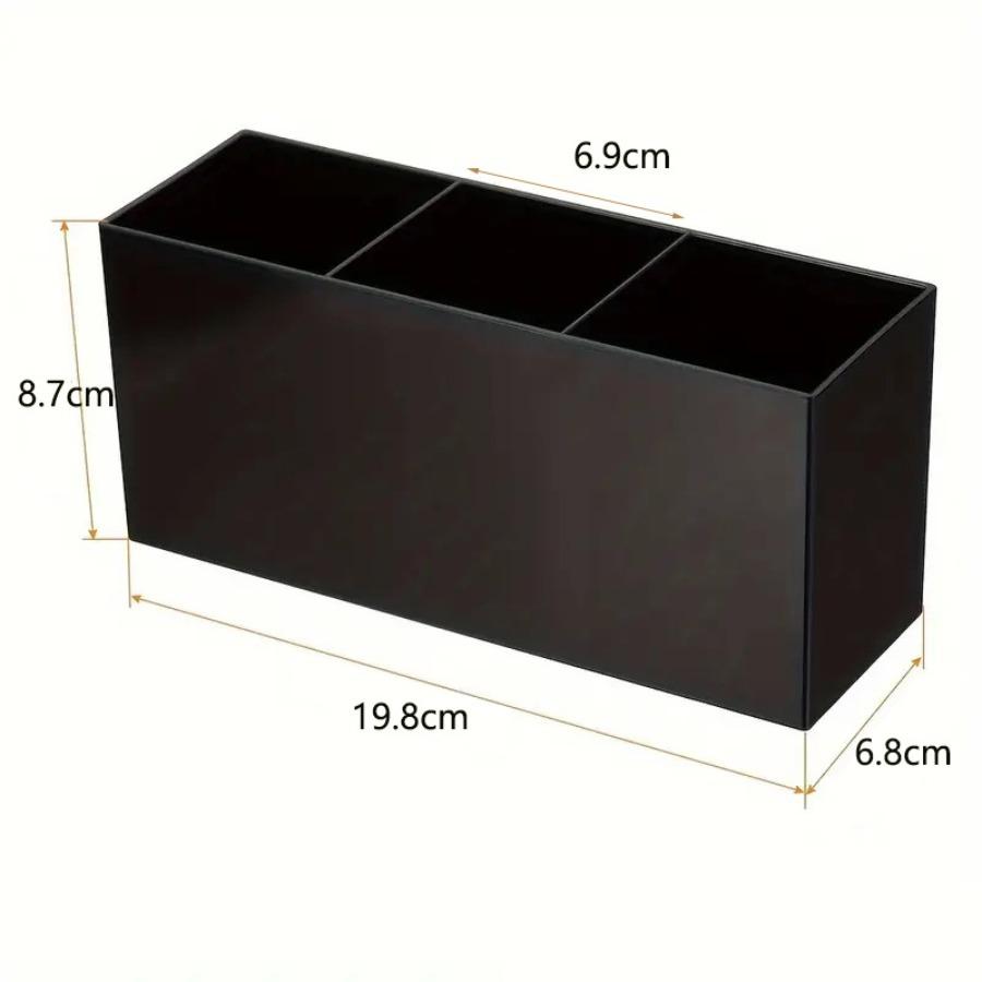 Eine hochwertige, multifunktionale Aufbewahrungsbox für Make-up-Pinsel, die als staubdichter Organizer für Lippenstifte und Lipgloss dient