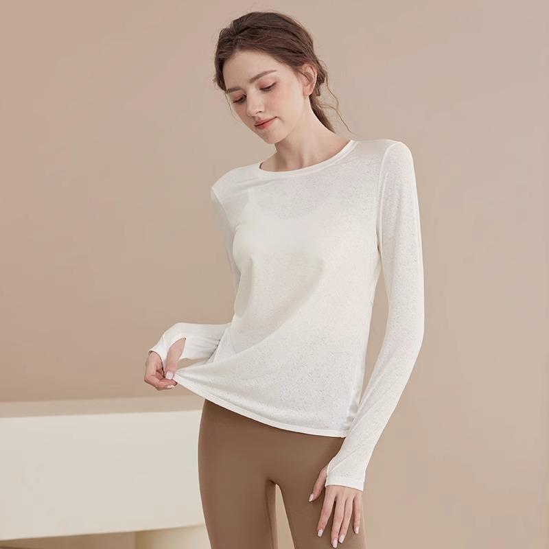 Top Sport Dama 2025 Yoga & Pilates Mânecă Lungă Slim-Fit