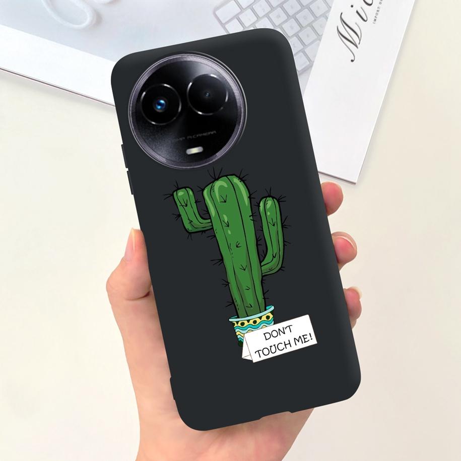 Shockproof Case For Realme 11 5G / Realme 11X Phone Cover Fashion Girls Soft Silicone Funda For Realme11 11 X 2023 RMX3785 Coque