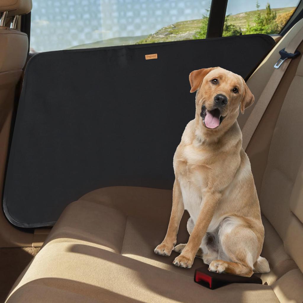 MIGHTYDUTY Pet Car Seat Covers, Side Door Protection Covers, 2-Pack, for Dogs and Cats. Provides strong protection against claw scratches, abrasions,