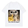 Meme Cat T Shirts Unisex Unisex Cat Tshirt Vintage Round Neck Short Sleeve Trendy Tee Shirt Streetwear