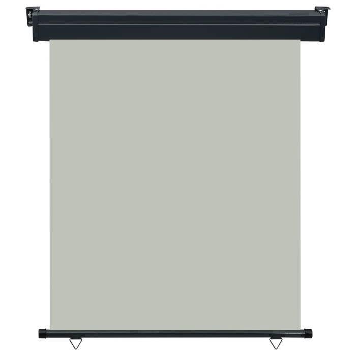 VidaXL Balcony Side Awning 140x250 Cm Grey