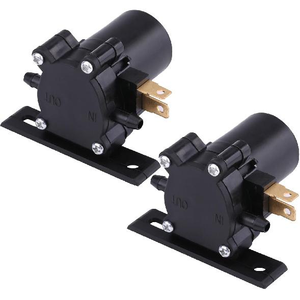 2PCS 12V Wiper Jet Electric Pump Universal Windshield Washer Motor High Flow Turbo Jet for Car Van Bus Truck