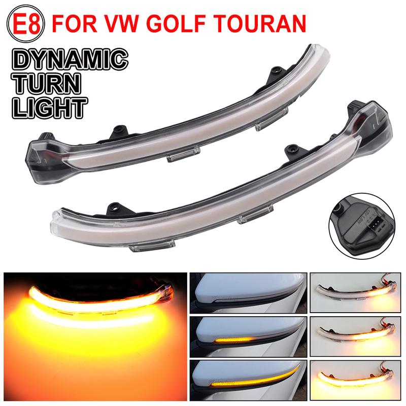 Für VW Golf MK7 7 7.5 GTI R GTD Dynamischer Blinker LED-Blinker Rline Spiegelblinker 2013 2015 2016 2018