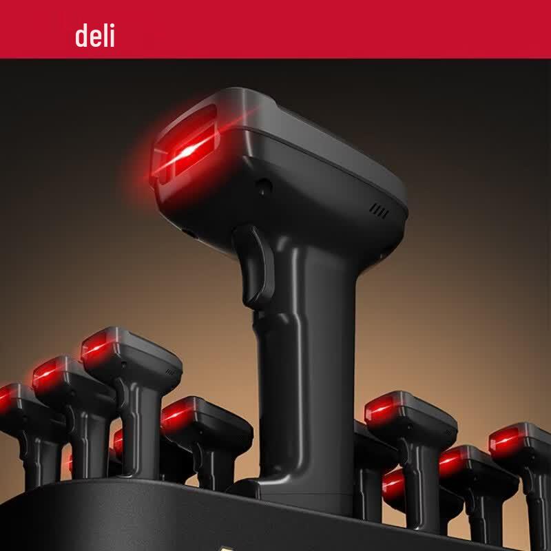 Deli Wireless 2D Barcode & QR Code Scanner