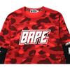 Bape Color Camo Bape Layered L/S Tee 0ZXLTM111006D