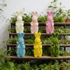 Easter 2026 Easter Rabbits Decorations 2026 Bunny Ornament Cute Rabbit Statues Party Favors Gifts Desk Accessories Home Decor