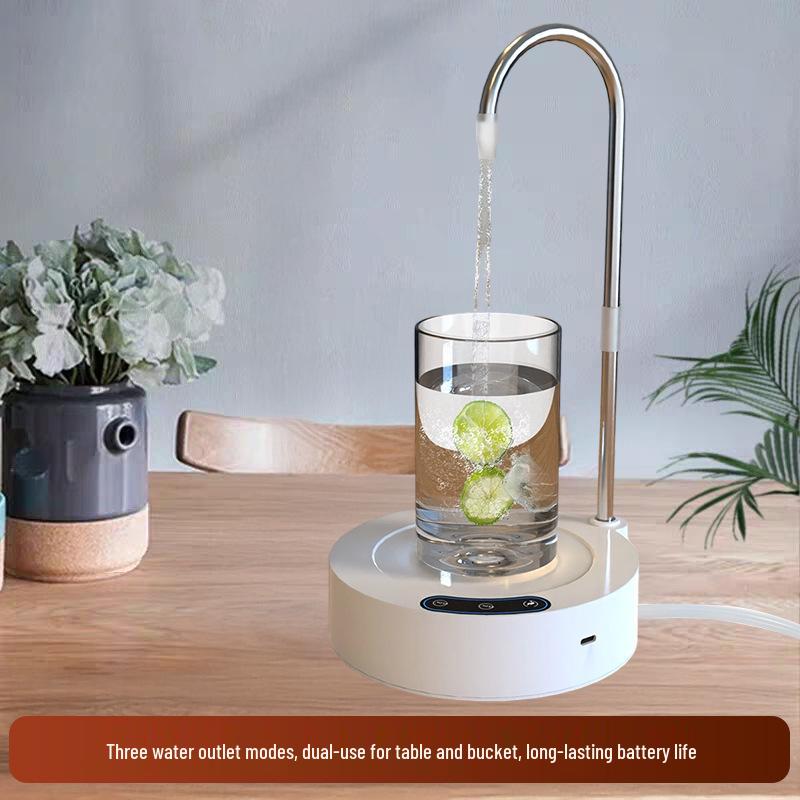 Electric Folding Water Dispenser: Automatic Rechargeable Hand Pump for Bottled Water