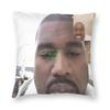 Kanye Jesus Funny Meme Pillowcase Soft Polyester Cushion Cover Decor Pillow Case Cover Seat Square 18''