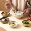 Japanese Ceramic Appetizer Plate for Various Food Dessert Condiments Home Restaurant Seasoning Dish