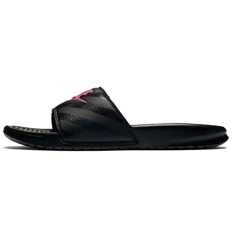 Nike Benassi Jdi Black Vivid Pink