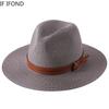 56-58-59-60CM Neuer natürlicher Panama-Strohhut mit weicher Form, Sommerhut für Damen/Herren, breite Krempe, Strand-Sonnenkappe, UV-Schutz, Fedora-Hut