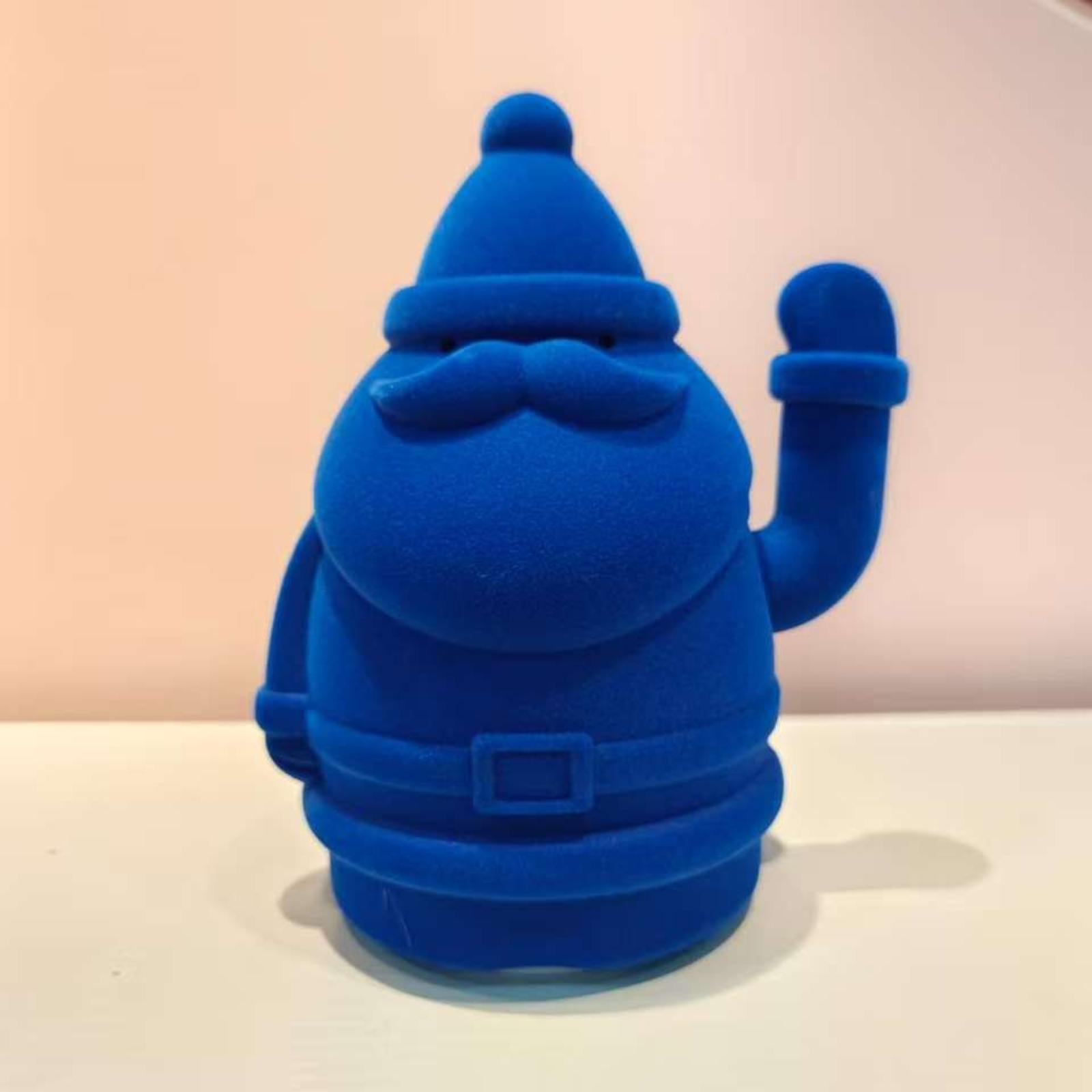 

СантаКлаусРокер, Домашнее украшение для праздничной атмосферы Рождества One Size синий