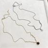 Elegant Diamond-Studded Pearl Wave Necklace: Exquisite, Versatile Niche Design