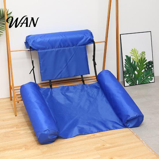 Luxury Water Lounger Inflatable Pool Float Chair, Adult Heavy Duty Floats , Floating Outdoor Lounge Chairs, Blow Up Floaties for Summer Fun Party Lake