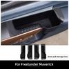 For Ford Maverick 2021-2024 Door Pull Box Door Slot Storage Box Stowing Tidying Organizer Box Car Interior Accessories Supplies