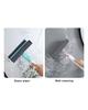 Window Glass Squeegee with Water Spray Non-Slip Handle Design Hanging Storage Multifunctional 3-in-1 Cleaner