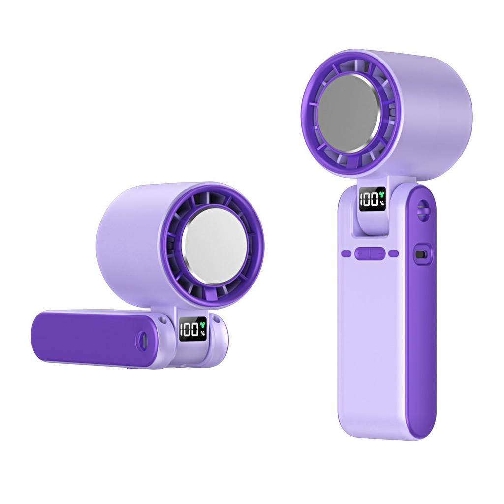Rechargeable USB Folding Handheld Fan for Dorms