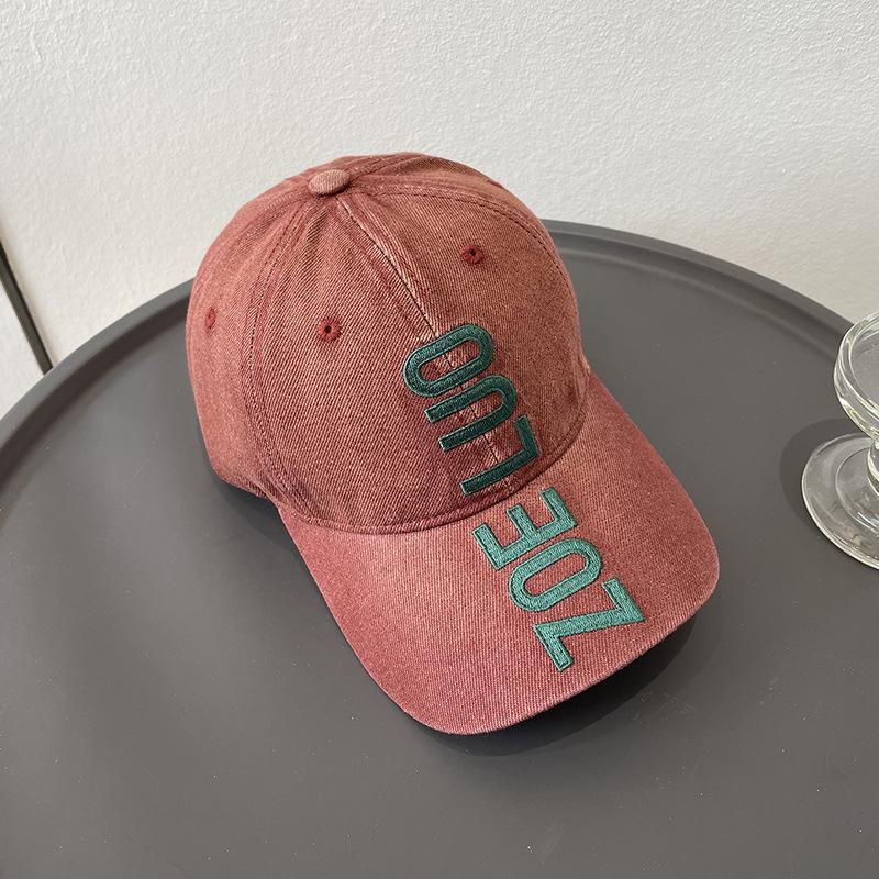 Fashion Big Letter Embroidery Baseball Cap For Men Women Spring Summer Outdoor Sport Dad Hats Youth Student Hip Hop Sun Caps