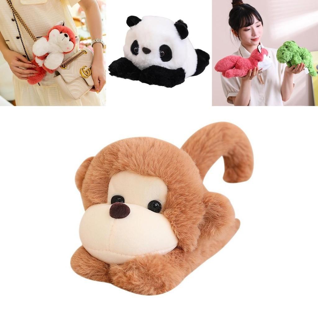 Soft And Fuzzy Panda Monkey Clap Bracelet Plush Toy Wristband For Children 78 Characters