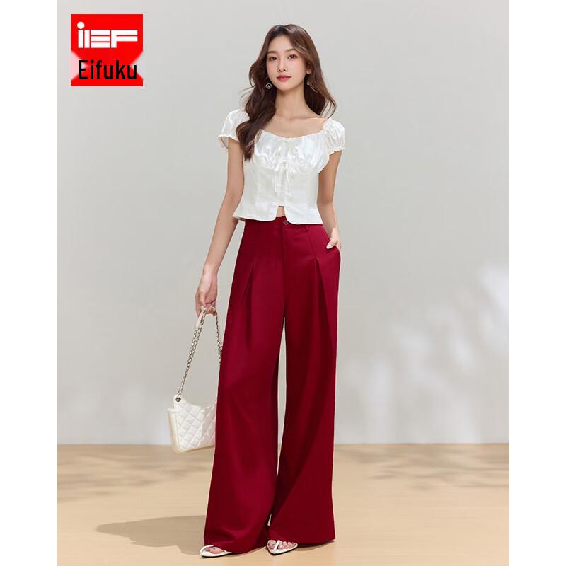 IEF Women s Wide-Leg Commuter Pants S