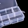 10 Compartments Transparent Visible Plastic Fishing Lure Box Fishing Tackle Box