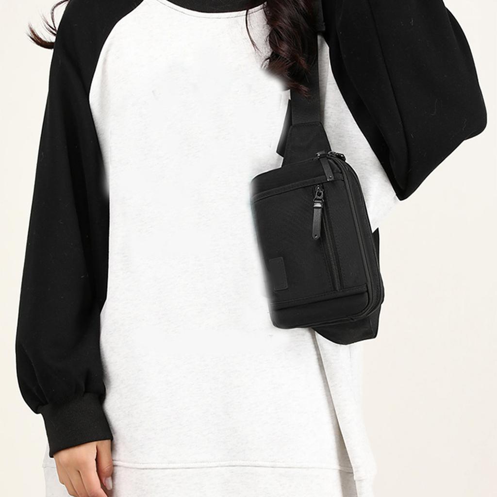 Over The Shoulder Bag Large Capacity Crossbody Bag Fashion Sling Bag Chest Bag Belt Bag Trendy Sports Bag for Women