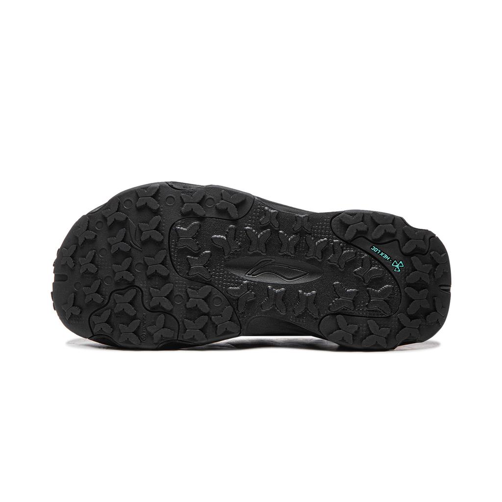 Li Ning River Trekking Shoes Unisex Night Black/Black Pine Gray AHLW005-5