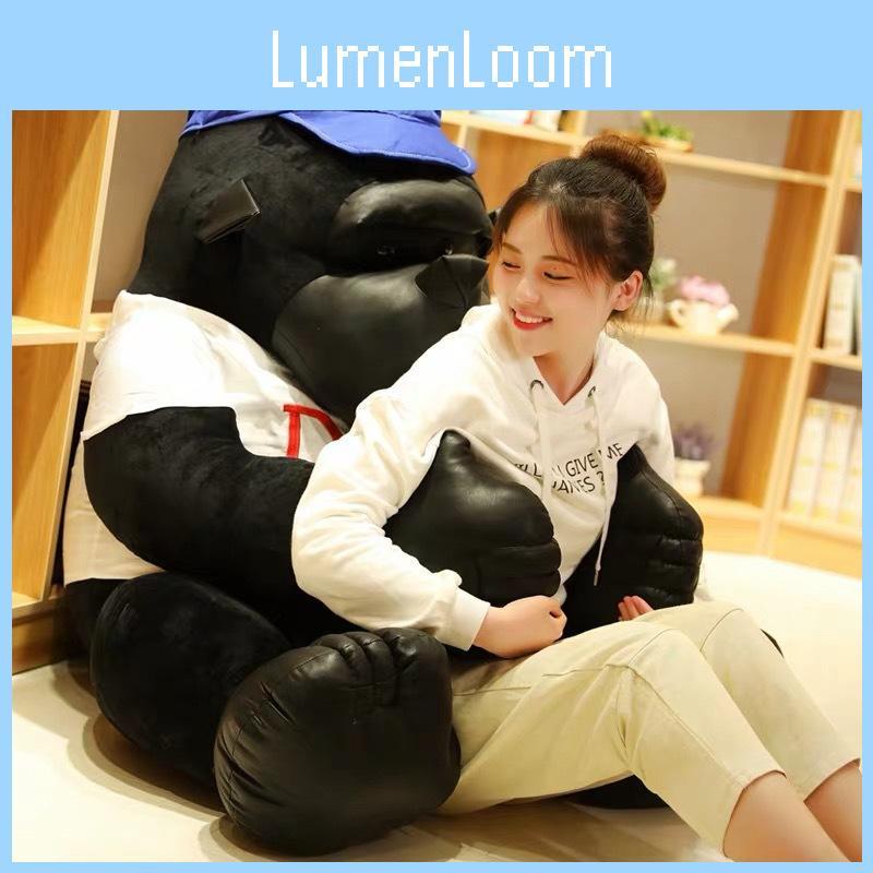 Toy Gorilla Plush Black King Kong Cartoon Boys Kid Companions Birthday Gift