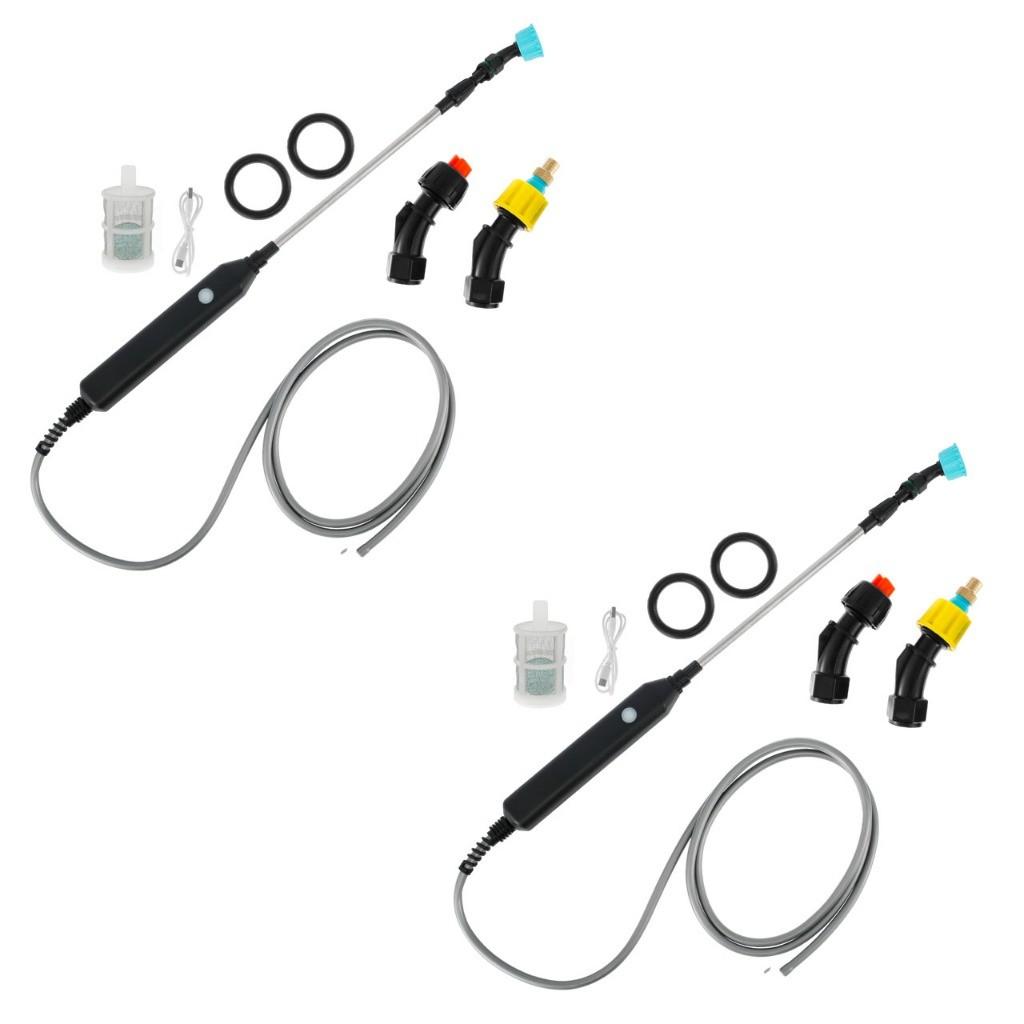 Gartenrasen USB-wiederaufladbarer Pflanzenzerstäuber Teleskop-Bewässerungssprühgerät Bewässerungswerkzeuge Tragbarer Elektrischer Gartensprüher