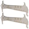 2Pcs 3 In 1 Multifunctional Bicycle Chain Wear Indicator Checker Measuring Ruler Tool