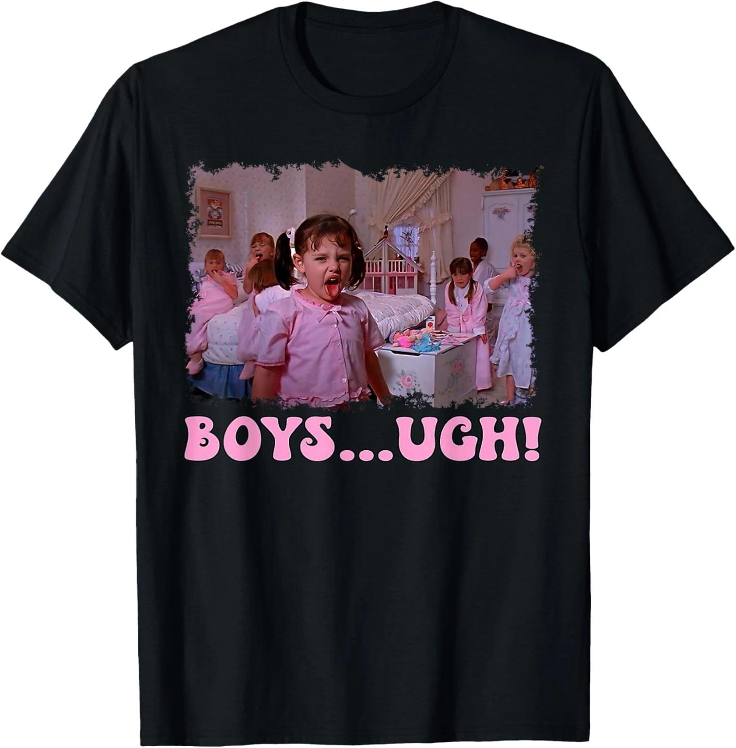Boys Ugh Funny Girl Graphic T-Shirt unisex T-Shirt S