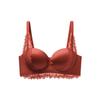 Damen Frühling und Sommer Reines Verlangen Sexy Spitze Verdickt Kleines Dekolleté Push-up Große Handflächenschale Flaches Dekolleté Spezielle Unterwäsche