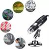 Adjustable 1600X 2MP 1080P 8 LED Digital Microscope Type-C/Micro USB Magnifier Electronic Stereo USB Endoscope For Phone PC