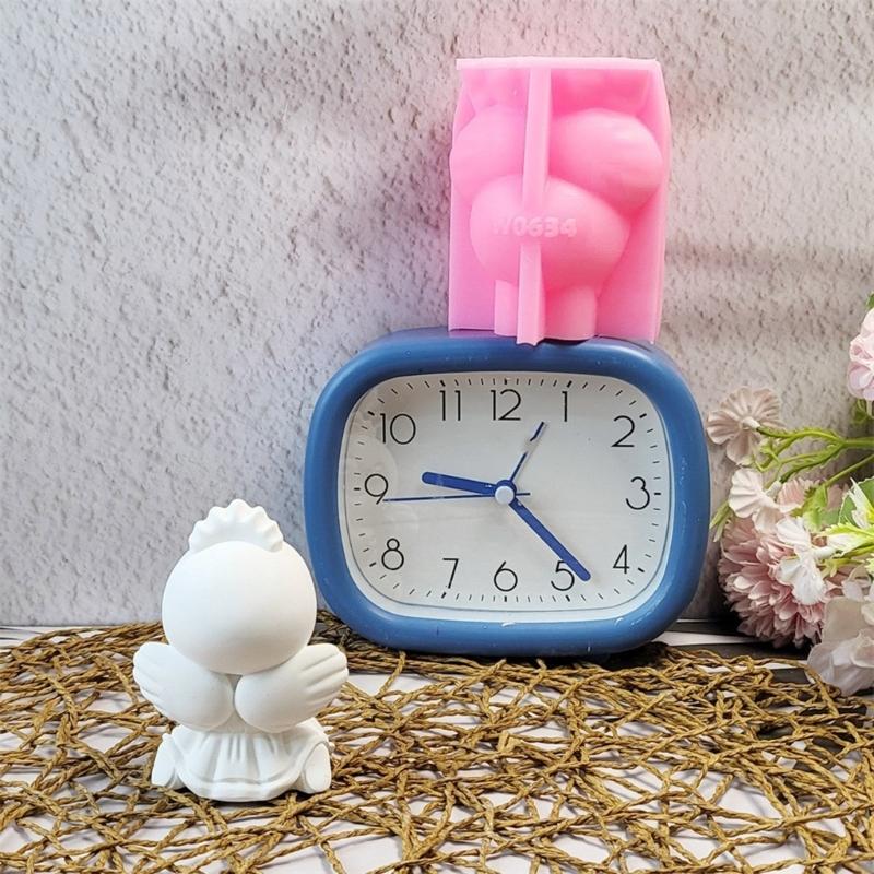 Mädchenstatue Silikon Kerzenformen für Epoxidharz Kerze Seife Heimdekoration Schokolade Fondant für Süßigkeiten Backen