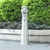 Outdoor Stainless Steel Vertical Ashtray Column