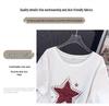Women's Plus Size Slimming Loose Short-Sleeve Mid-Length T-Shirt (Round Neck)