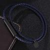 Dual-Strand Black Titanium Steel Clasp Bracelet with Graded Magnetic Buckle - Japanese & Korean Style, Unisex, Laser Engraved.