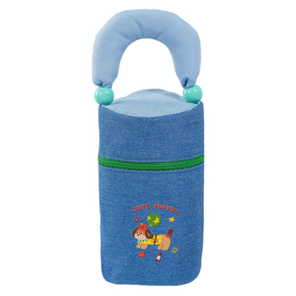 Puppy Pattern Pencil Storage Bag INS Makeup Brush Storage Bucket  School Office Supplies