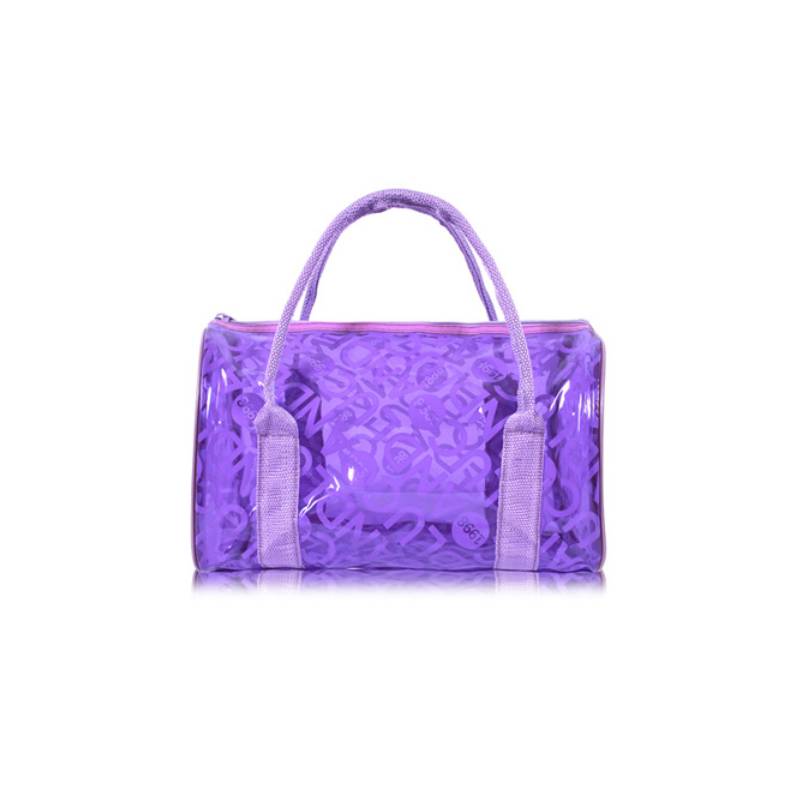 

Outdoors Swimming Waterproof Bag Wash Bags Portable Simple Beach Jelly Handbag фіолетовий
