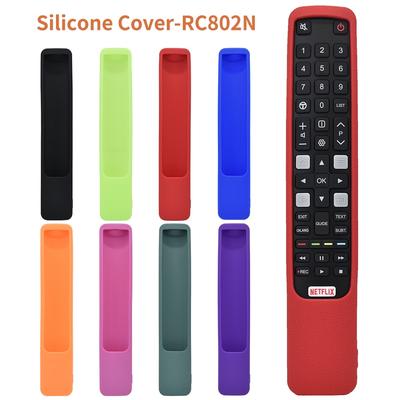 Κάλυμμα τηλεχειριστηρίου RC802N για TCL Smart TV U43P6046 U49P6046 U65P6046 Τηλεχειριστήριο TCL RC802N Αντικραδασμική θήκη