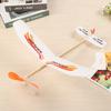 Wood Airplane Gliders Propeller Plane Toys Set Wooden Airplane Kits Rubberband Powered Propellor Planes Children's Day