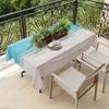Summer Beach Blue Ocean Waves Rectangle Tablecloth Tablecloth for Table Decor Reusable Kitchen Dining Tablecloth Party Decor