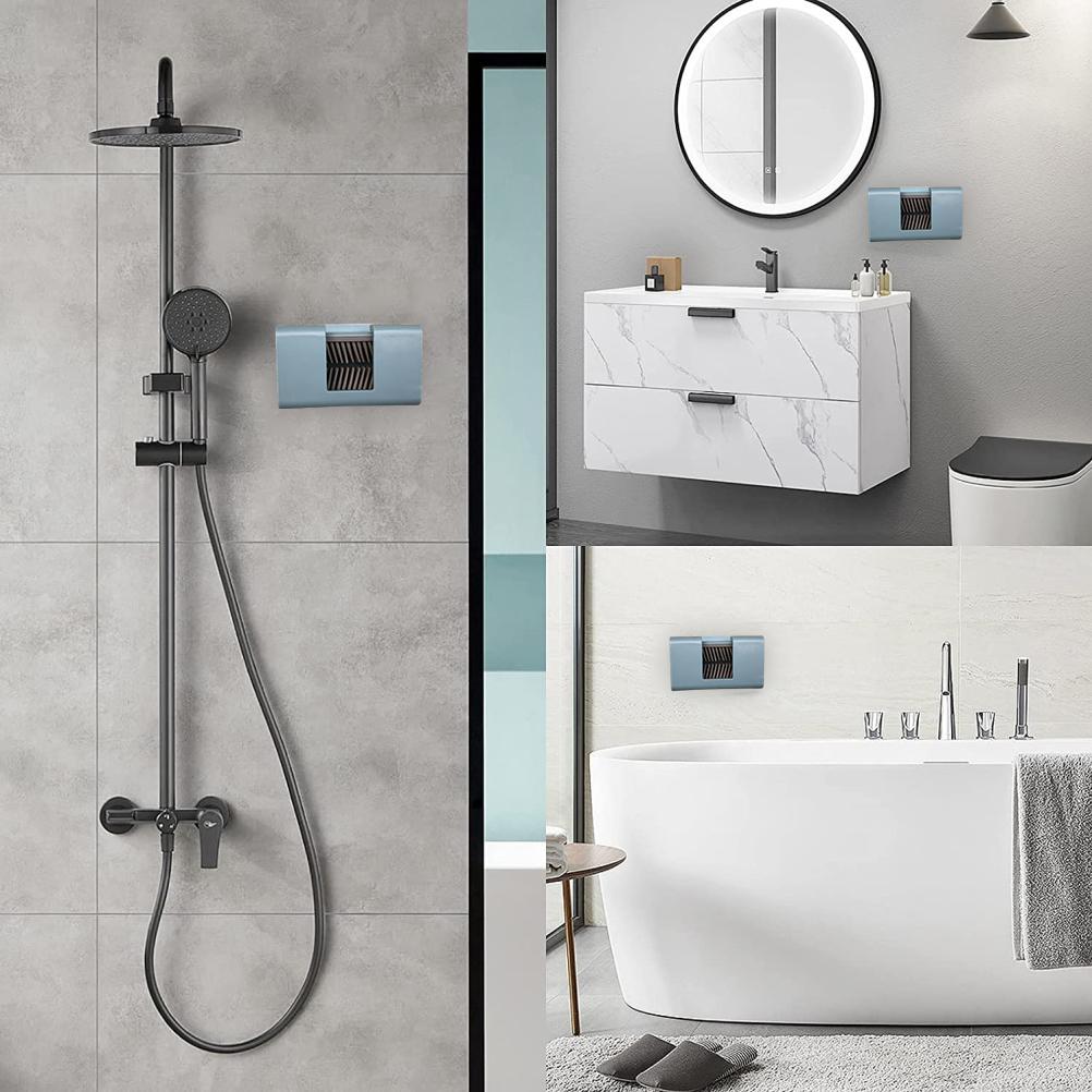 Hair Catcher Shower Wall Detachable Hair Collector Wall Mount Hair Trap for Shower Drain Hair