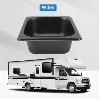 17.5X16X7cm RV Sink Large Capacity Stainless Steel Washing Basin For Boat Camper Yacht Motorhome