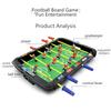 Mini-Tischfußballspiel für zwei Spieler — Ideal für Fußballfans, Partys und Veranstaltungen