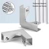 Glass Clamp Combination Fixing Clip for Showcase Fish Tank Cabinet Garden Fence Ceramic Tile Splicing DIY Panel Reinforced Clip
